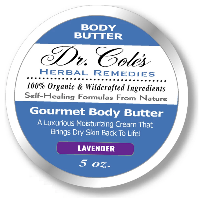 Dr. Cole's Gourmet Body Butter - LAVENDER