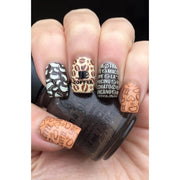 UberChic Beauty Coffee Addict Stamping Plate