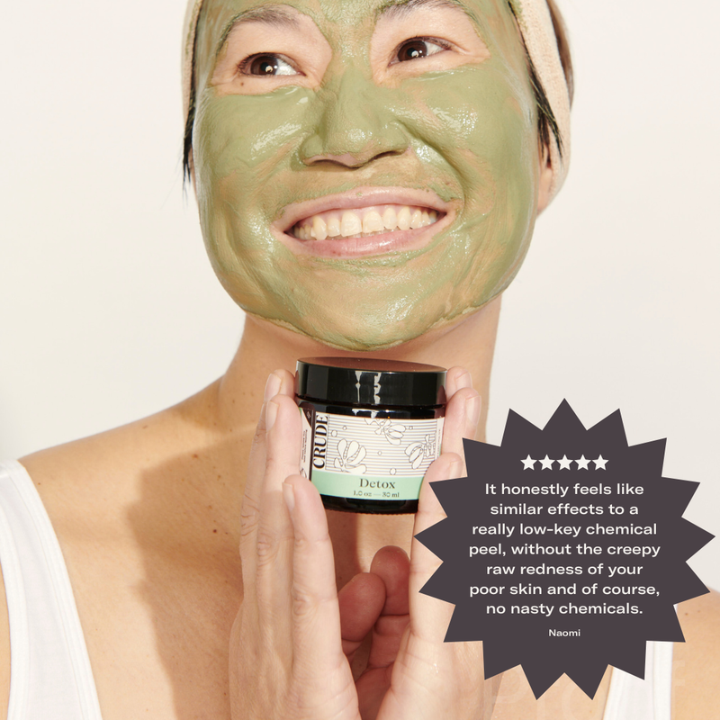 CRUDE Personal Care Detox Mask