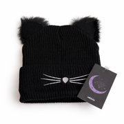 Medusa's Makeup Cat Ears Knit Beanie
