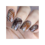 UberChic Beauty Pretty In Plaid-04 Stamping Plate
