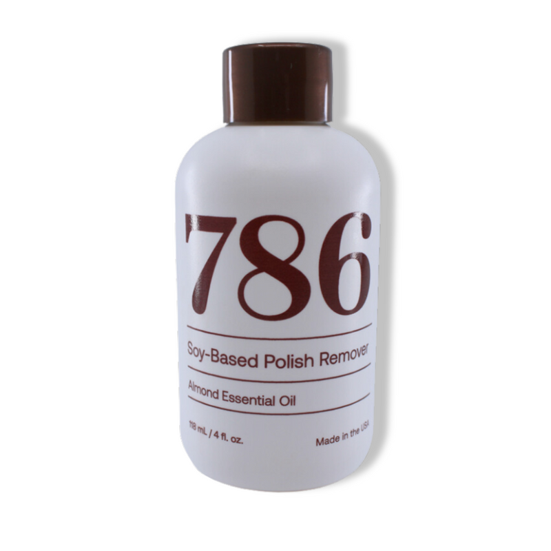 786 Cosmetics Soy Nail Polish Remover With Almond Essential Oil