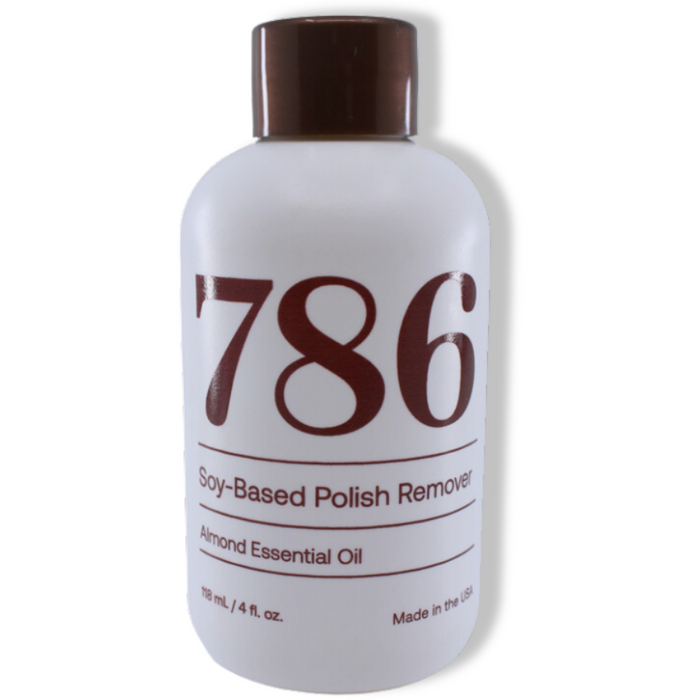 786 Cosmetics Soy Nail Polish Remover With Almond Essential Oil