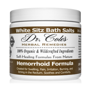 COLEHERBALS 03 - Dr. Cole's Hemorrhoid Salts White Herbal
