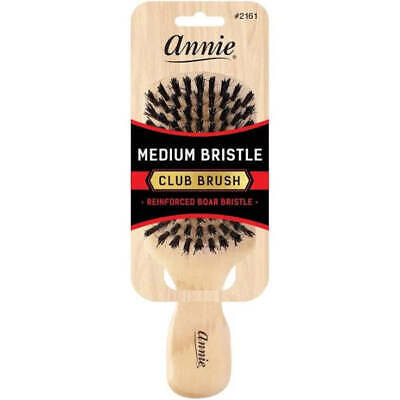 Mill's Beauty Supply Annie Club Brush, Medium Bristle Hair Brush