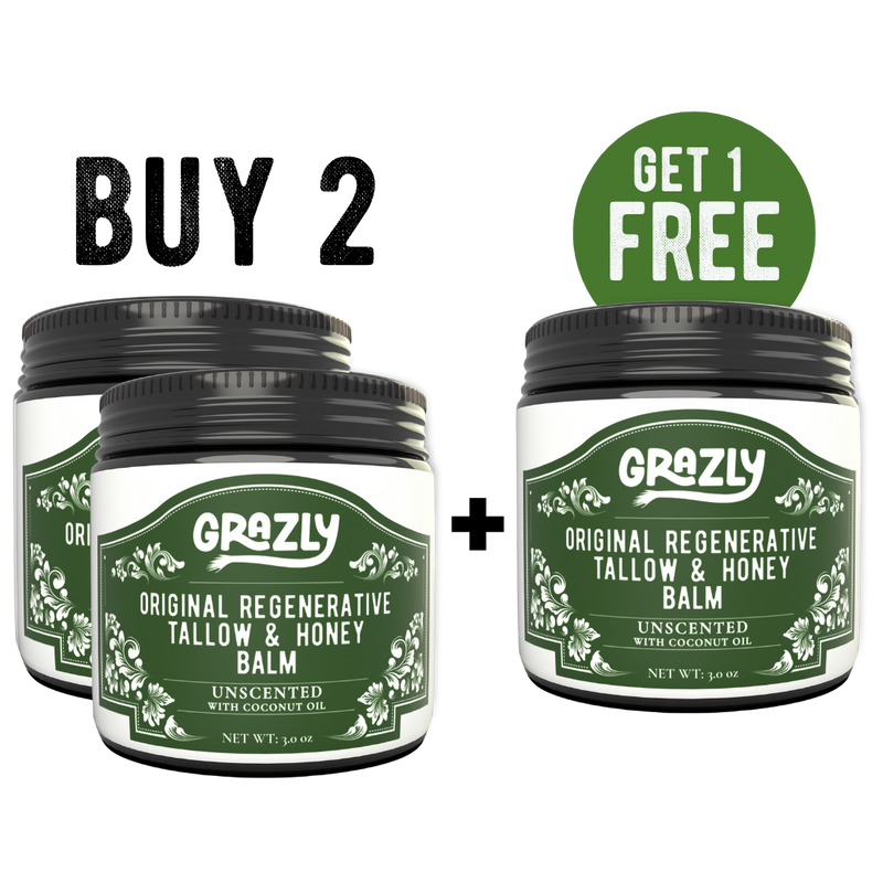 Grazly Original Tallow & Manuka Honey Balm