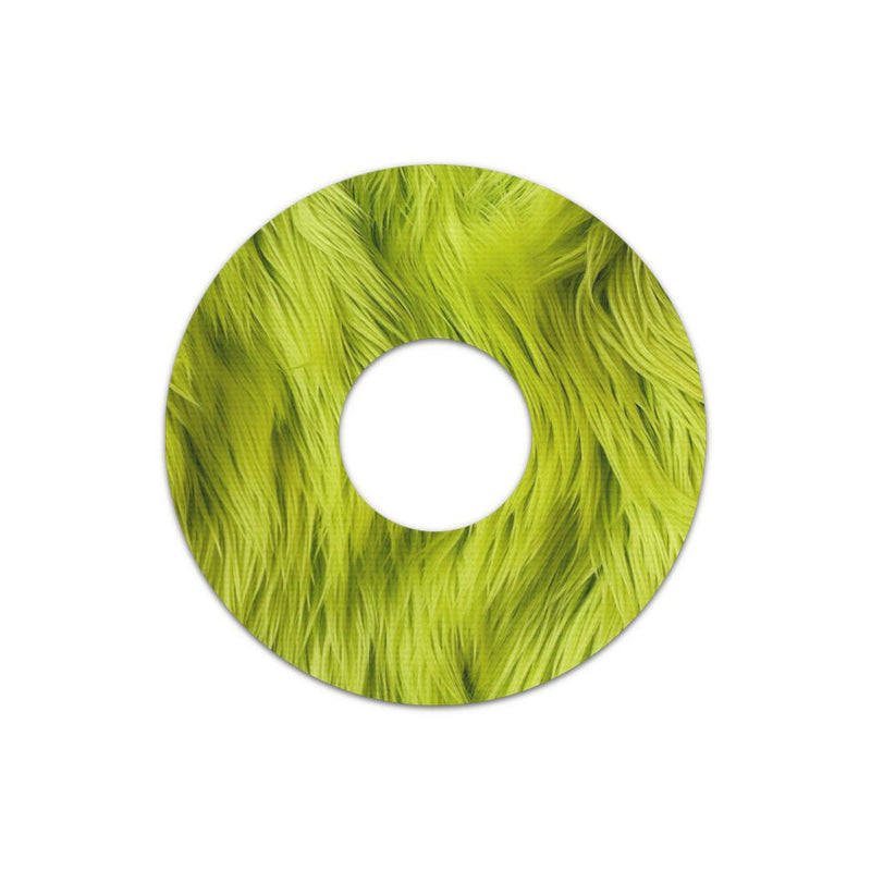 Peelz Green Fur FreeStyle Libre 3 Plus & Lingo  Patch Tape - Pump Peelz Patch Medical Tape
