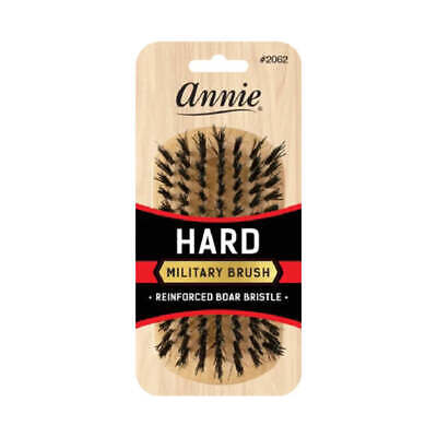 Mill's Beauty Supply Annie Military Hard Brush - Boar Hair Brush