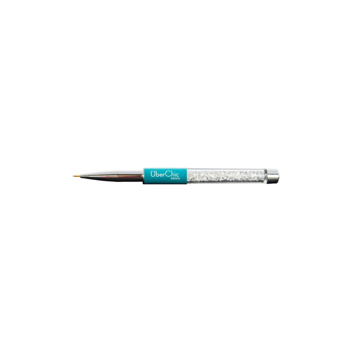 Uberchic Beauty Detail Nail Art Brush   Teal