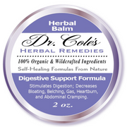 COLEHERBALS LLC 06 - Dr. Cole's Organic Digestive Support Herbal Balm Herbal
