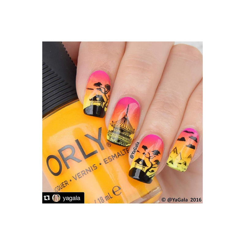 UberChic Beauty Far East-02 Stamping Plate