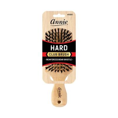 Mill's Beauty Supply Annie Hard Club Brush w/ Boar & Nylon Bristles #2061 Hair Brush