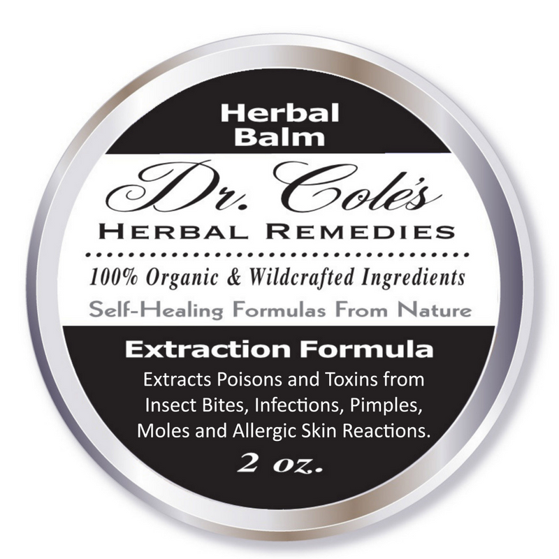COLEHERBALS 14 - Dr. Cole's Organic Extraction Herbal Balm Herbal