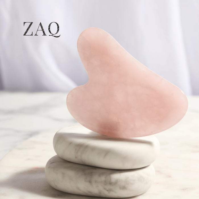 ZAQ Skin & Body - Rose Quartz Gua Sha Board