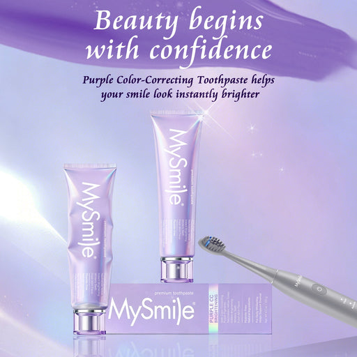 MySmile MySmile Purple Color Correcting Toothpaste 2 Pack