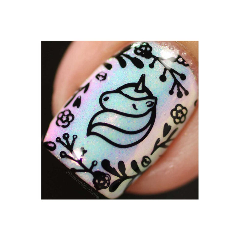 UberChic Beauty Unicorn Love Stamping Plate