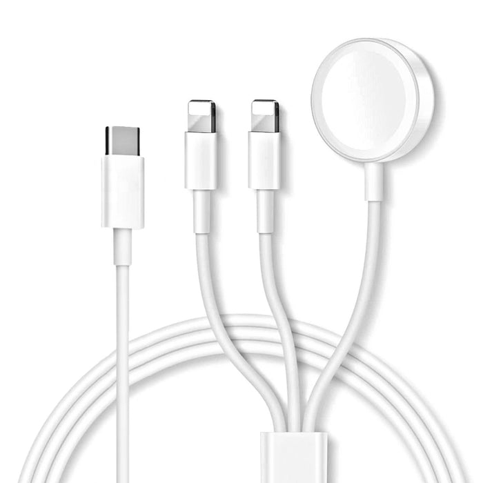 Top-Up 3 in 1 USB C Charging Cable for Phone and Watch