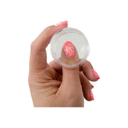 UberChic Beauty XL Clear Stamper with Clear Tall Holder Tool