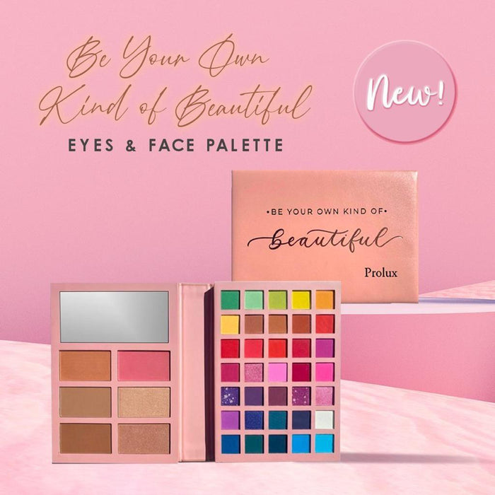 Prolux Cosmetics - Be Your Own Kind Of Beautiful Eyeshadow Palette