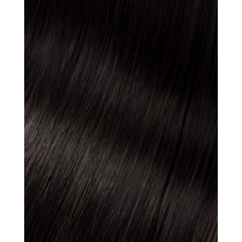 VIP Extensions Babe Tape Extensions 18" 100% Human Hair Straight 10 Pieces Tape-In Hair Extensions Black 1 BETTY
