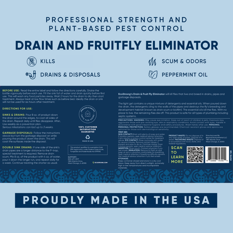EcoStrong Drain and Fruit Fly Eliminator Drain & Septic > Drain & Fruit Flies