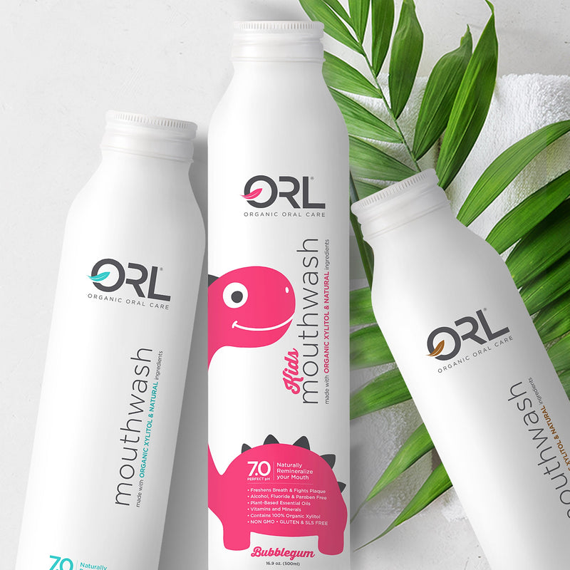 ORL Natural Mouthwash made with the Finest Clean Ingredients Mouthwash