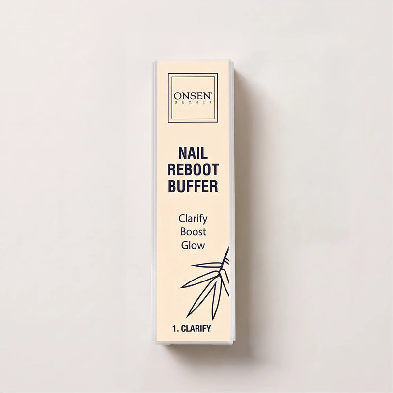 Onsen Secret Nail Reboot Buffer Nail Care Lavender 1 Buffer