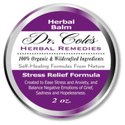 COLEHERBALS 29 - Dr. Cole’s Organic Stress Relief Herbal Balm Herbal