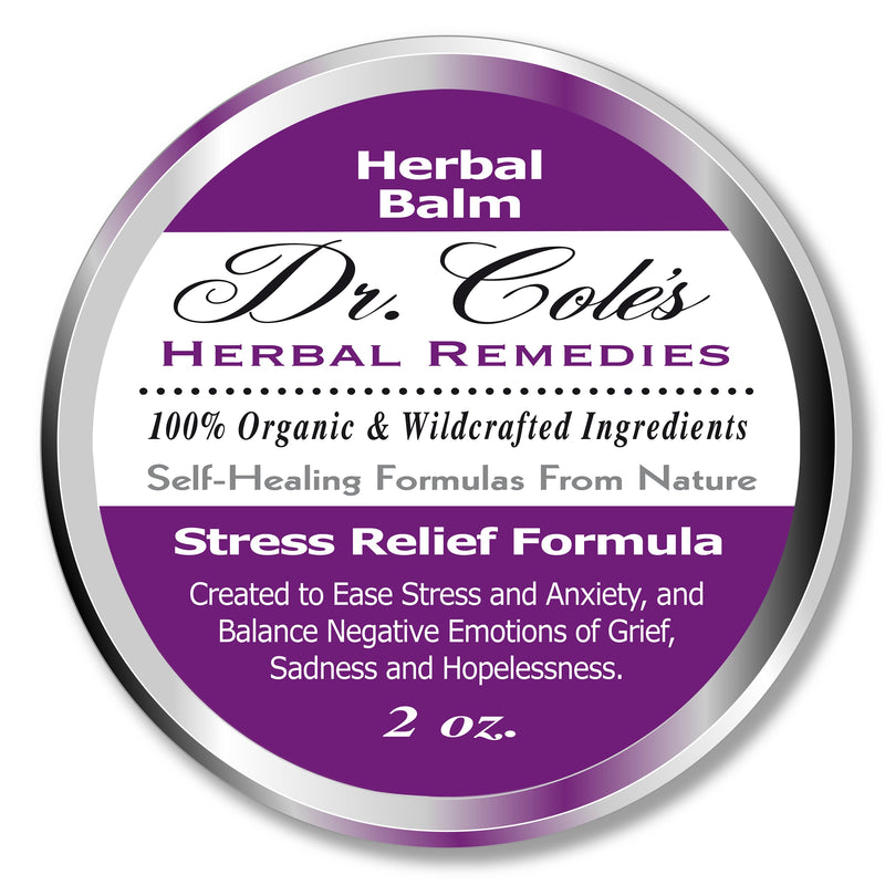 COLEHERBALS LLC 29 - Dr. Cole’s Organic Stress Relief Herbal Balm Herbal