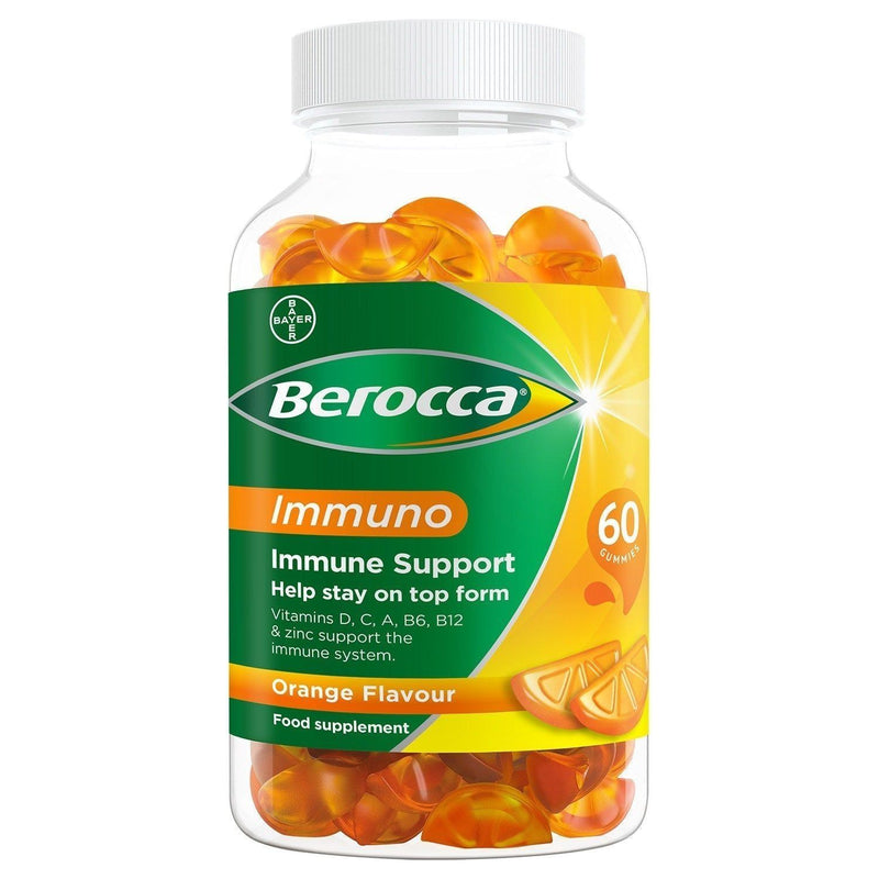 Berocca Berocca Immuno Support Orange Gummies 60 Ct Dietary Supplements