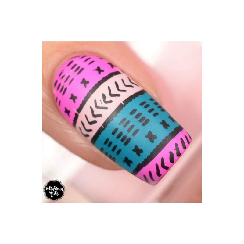 UberChic Beauty Cultural Rhythm Stamping Plate