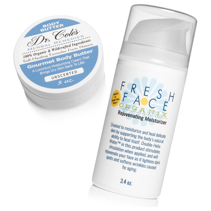 COLEHERBALS Fresh Face and Body Butter Bundle Facial Moisturizer