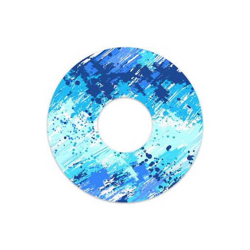Peelz Beta Blue FreeStyle Libre 3 Plus & Lingo  Patch Tape - Pump Peelz Patch Medical Tape