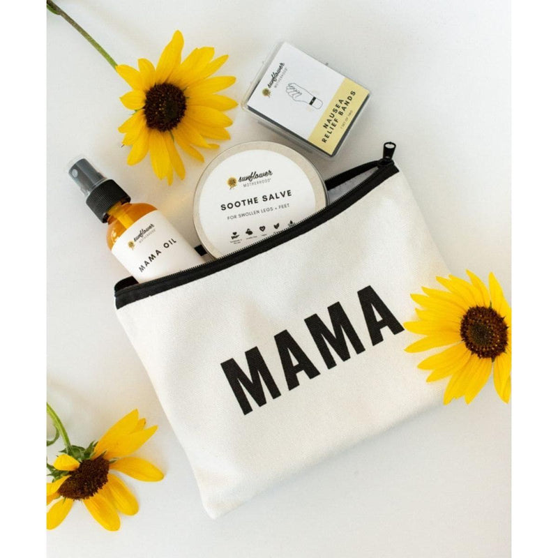 Sunflower Motherhood Pregnancy Mama Pouch Bundle Baby Gift Set
