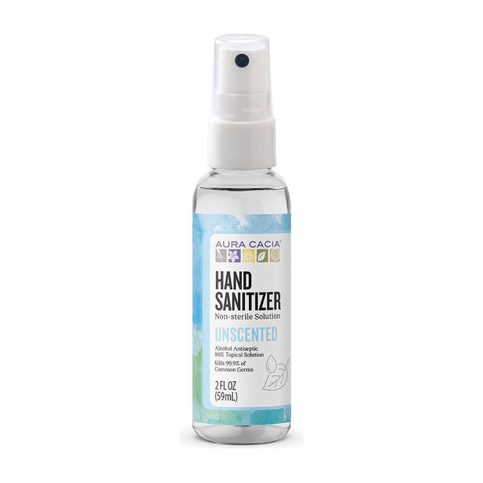 Aura Cacia Hand Sanitizer for Clean Hands - 2 Fl Oz