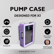 Peelz Tandem t:slim X2 Insulin Pump Case – Soft-Touch, Flexible Protection by Pump Peelz