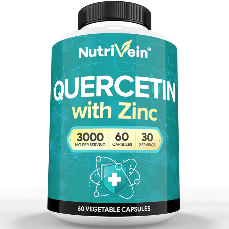 Nutrivein Nutrivein Zinc Quercetin Combined Supplement M6-W6D5-W1ZN