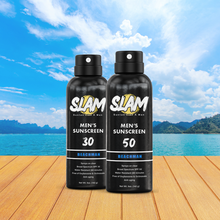 Bundle Pack BeachMan- SPF 30 & 50 by Slam Sunscreen