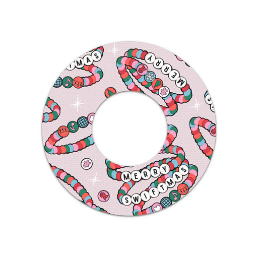 Peelz Merry Swiftmas Freestyle Libre 2 Patch Tape - Pump Peelz Patch Medical Tape