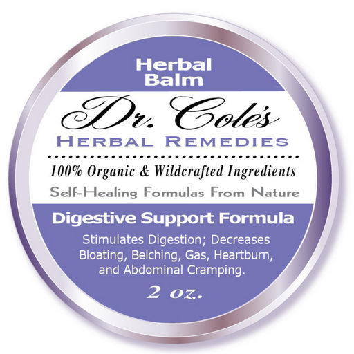 COLEHERBALS 06 - Dr. Cole's Organic Digestive Support Herbal Balm Herbal