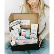 Sunflower Motherhood Deluxe Postpartum Recovery Box Baby Gift Set