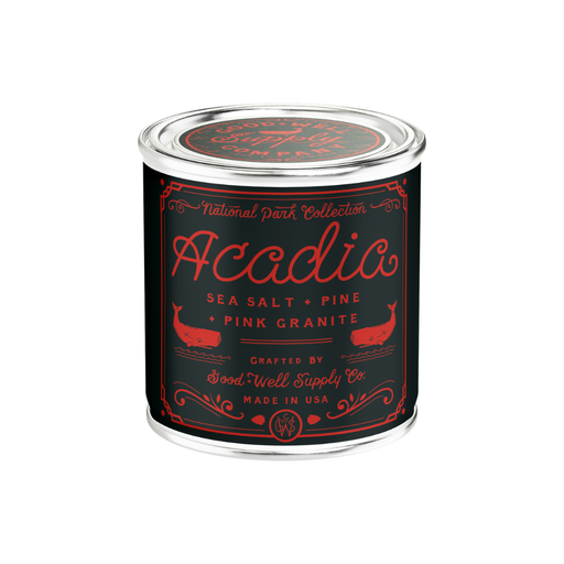Good & Well Supply Co Acadia National Park Candle Candles
