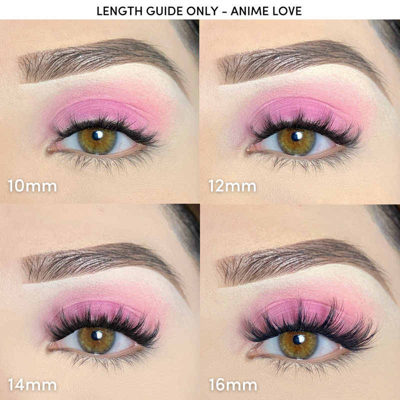 Pink Purée Anime Love DIY Lashes