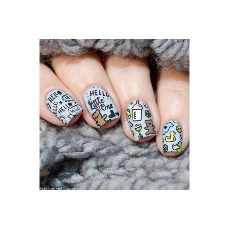 UberChic Beauty Little Baby Stamping Plate