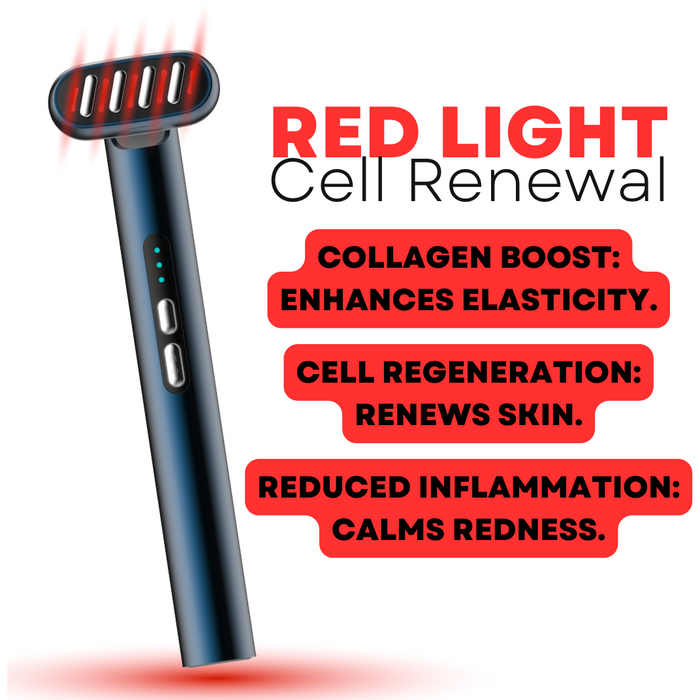 ZAQ Skin & Body - ZAQ Skin & Body - Zayn 5-in-1 Skincare Device with Red/Blue Light Therapy