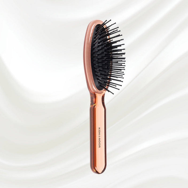 All Seasons Synthetic Pin Hair Brush - Pneumatic Cushion for Thick & Coarse Hair