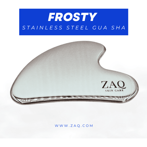 ZAQ Skin & Body - Frosty Cryo Stainless Steel Gua Sha Tool
