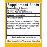 SpeedyVite® Colon Cleaner (Wild Full Strength) Turkey Rhubarb — 120 Veg Caps | Supports Bowel Function* | SpeedyVite® - FREE EXPEDITED Veg Capsules