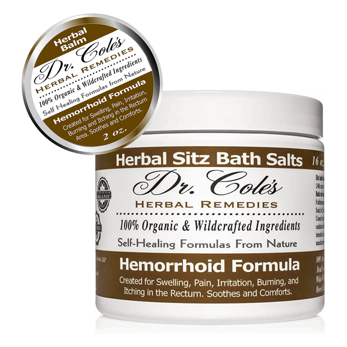 Dr. Cole's Hemorrhoid Balm and Salts Bundle