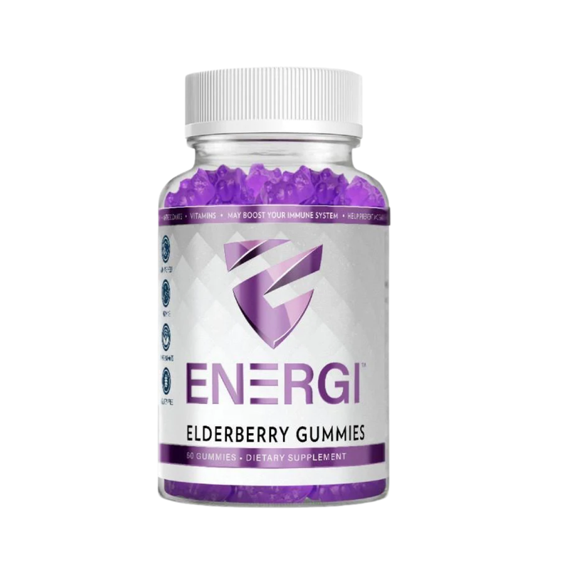 Energi Nutrition Elderberry Gummies Supplement
